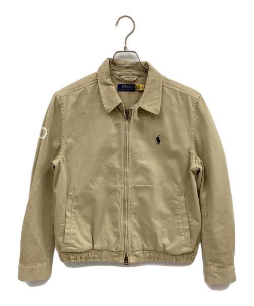 POLO RALPH LAUREN（ポロ・ラルフローレン）POLO RALPH LAUREN (ポロ・ラルフローレン) スイングトップ ベージュ サイズ:Ⅿの古着・服飾アイテム
