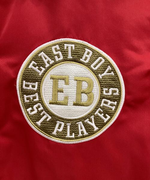 EAST BOY（イーストボーイ）EAST BOY (イーストボーイ) 中綿ジャケット レッド サイズ:Mの古着・服飾アイテム