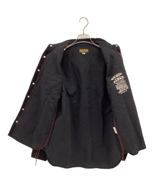 IRON HEART（アイアンハート）IRON HEART (アイアンハート) 長袖シャツ ブラック サイズ:Ⅿの古着・服飾アイテム