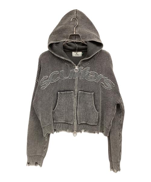 scuffers（スカッファー）scuffers (スカッファー) ジップアップパーカー グレー サイズ:Sの古着・服飾アイテム