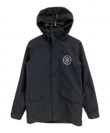 Quiksilver（クイックシルバー）の古着「スノーボードウェア(ジャケット)」｜ブラック