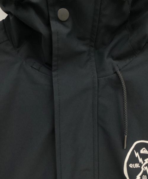 Quiksilver（クイックシルバー）Quiksilver (クイックシルバー) スノーボードウェア(ジャケット) ブラック サイズ:XSの古着・服飾アイテム