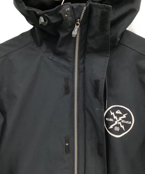 Quiksilver（クイックシルバー）Quiksilver (クイックシルバー) スノーボードウェア(ジャケット) ブラック サイズ:XSの古着・服飾アイテム