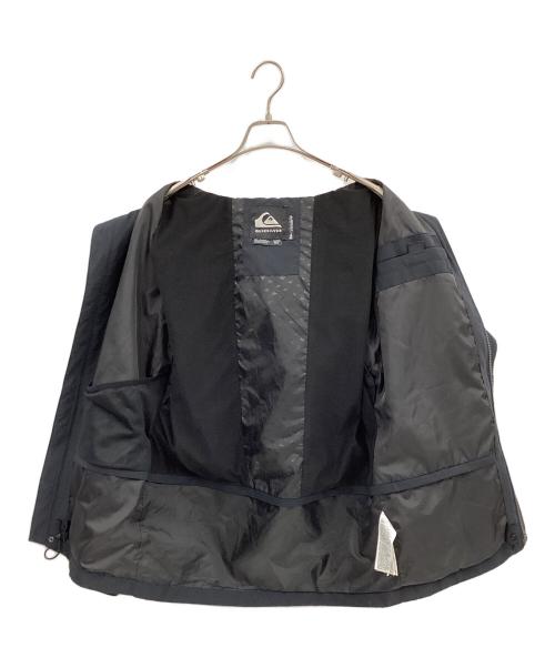 Quiksilver（クイックシルバー）Quiksilver (クイックシルバー) スノーボードウェア(ジャケット) ブラック サイズ:XSの古着・服飾アイテム