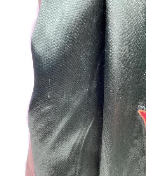 VANSON（バンソン）VANSON (バンソン) JUSTICE LEAGUE スカジャン グリーン×ブラック サイズ:XSの古着・服飾アイテム