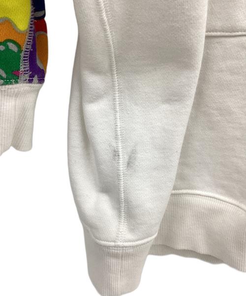 A BATHING APE（アベイシングエイプ）A BATHING APE (アベイシングエイプ) プルオーバーパーカー ホワイト サイズ:Ｓの古着・服飾アイテム