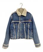 DIESELディーゼル）の古着「ランチジャケット」｜ブルー