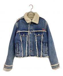DIESEL（ディーゼル）の古着「ランチジャケット」｜ブルー