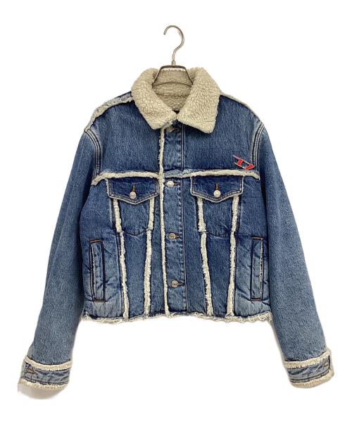 DIESEL（ディーゼル）DIESEL (ディーゼル) ランチジャケット ブルー サイズ:Sの古着・服飾アイテム