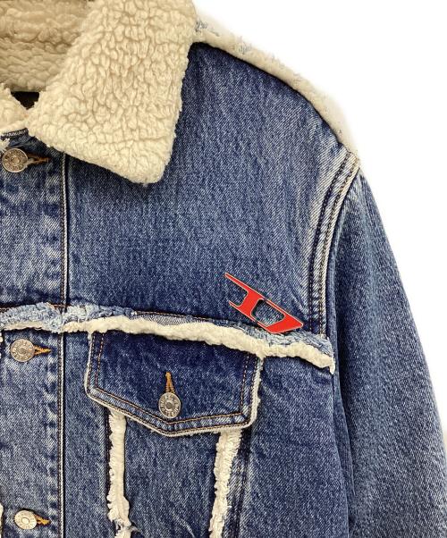 DIESEL（ディーゼル）DIESEL (ディーゼル) ランチジャケット ブルー サイズ:Sの古着・服飾アイテム