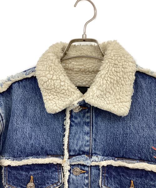 DIESEL（ディーゼル）DIESEL (ディーゼル) ランチジャケット ブルー サイズ:Sの古着・服飾アイテム