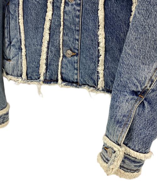 DIESEL（ディーゼル）DIESEL (ディーゼル) ランチジャケット ブルー サイズ:Sの古着・服飾アイテム