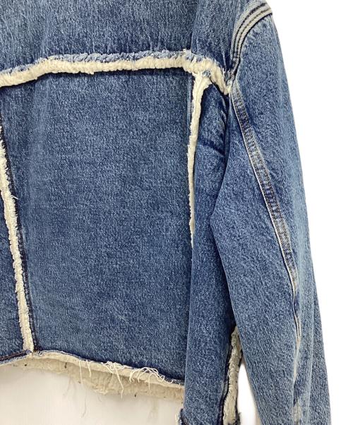 DIESEL（ディーゼル）DIESEL (ディーゼル) ランチジャケット ブルー サイズ:Sの古着・服飾アイテム
