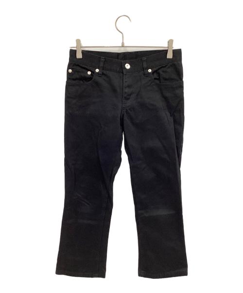 TAO COMME des GARCONS（タオ コムデギャルソン）TAO COMME des GARCONS (タオ コムデギャルソン) カラーパンツ ブラック サイズ:Ｓの古着・服飾アイテム