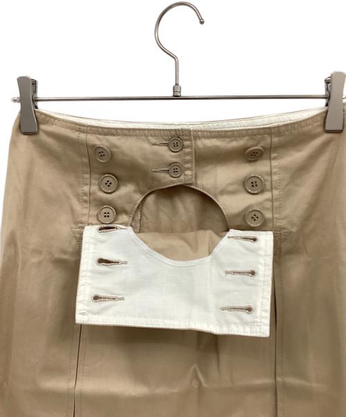 tricot COMME des GARCONS（トリココムデギャルソン）tricot COMME des GARCONS (トリココムデギャルソン) スカート ベージュ サイズ:Ｓの古着・服飾アイテム