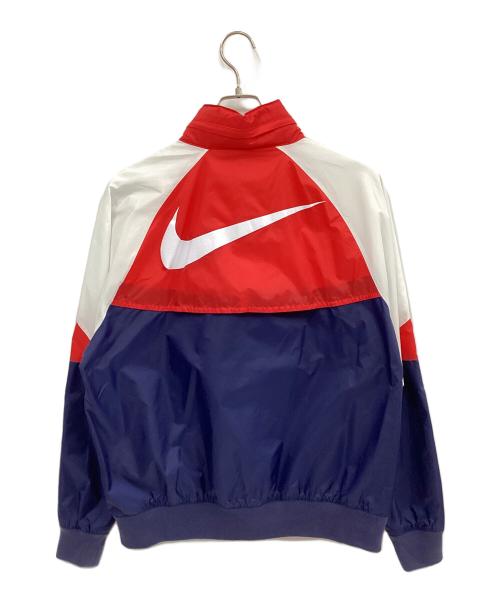 NIKE（ナイキ）NIKE (ナイキ) ナイロンジャケット ネイビー×レッド×ホワイト サイズ:Ⅿの古着・服飾アイテム