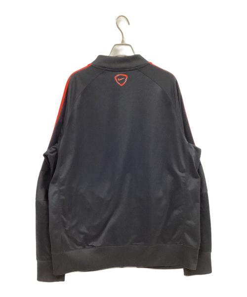 NIKE（ナイキ）NIKE (ナイキ) マンチェスターユナイテッド (マンチェスターユナイテッド) トラックジャケット ブラック×レッド サイズ:XLの古着・服飾アイテム