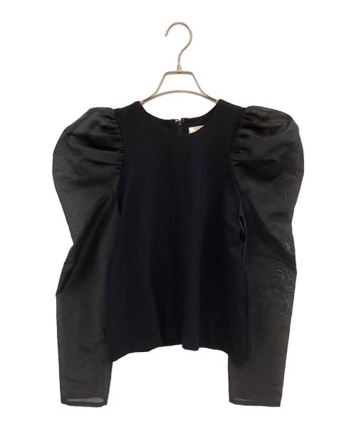 Heve（ヘイヴ）Heve (ヘイヴ) 長袖ブラウス ブラック サイズ:FREEの古着・服飾アイテム