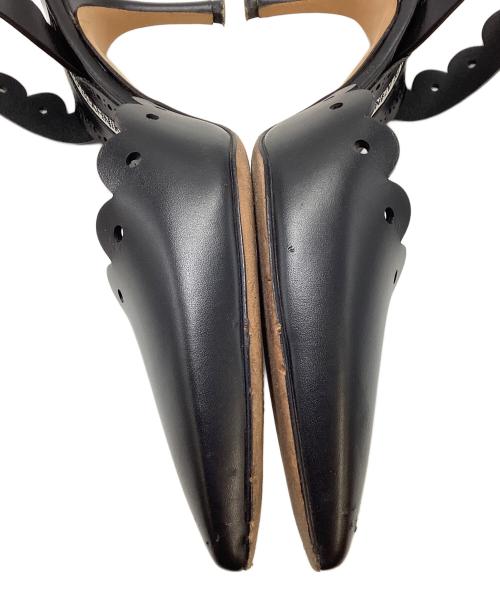 Manolo Blahnik（マノロ ブラニク）Manolo Blahnik (マノロ ブラニク) NIKOSLI ブラック サイズ:34の古着・服飾アイテム