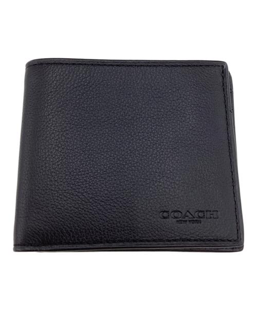 COACH（コーチ）COACH (コーチ) コーチ/F67630/2つ折り財布 ブラックの古着・服飾アイテム