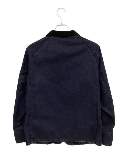 KAFIKA（カフィカ）KAFIKA (カフィカ) カバーオール ネイビー×ブラック サイズ:02の古着・服飾アイテム