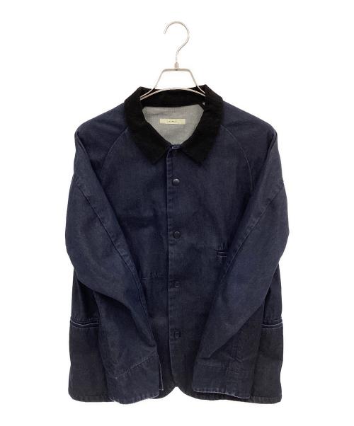 KAFIKA（カフィカ）KAFIKA (カフィカ) カバーオール ネイビー×ブラック サイズ:02の古着・服飾アイテム