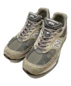 NEW BALANCEニューバランス）の古着「991ローカットスニーカー」｜グレー