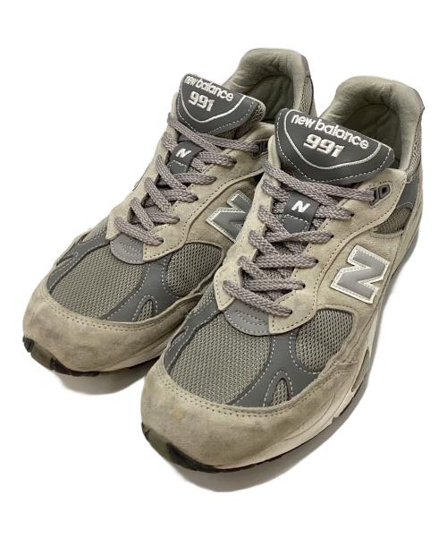 NEW BALANCE（ニューバランス）NEW BALANCE (ニューバランス) 991ローカットスニーカー グレー サイズ:27の古着・服飾アイテム