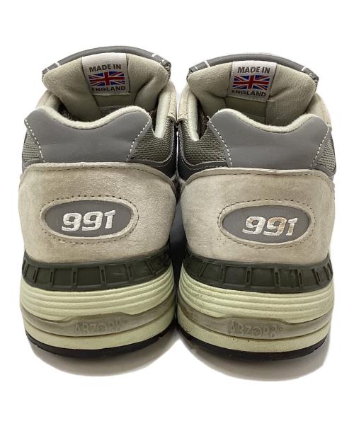 NEW BALANCE（ニューバランス）NEW BALANCE (ニューバランス) 991ローカットスニーカー グレー サイズ:27の古着・服飾アイテム