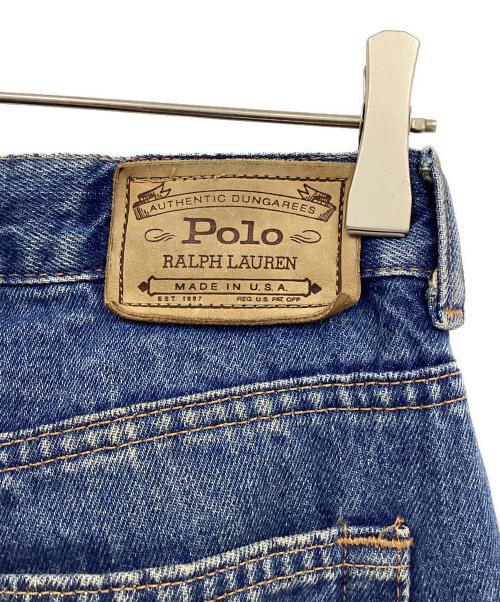 POLO RALPH LAUREN（ポロ・ラルフローレン）POLO RALPH LAUREN (ポロ・ラルフローレン) デニムパンツ インディゴ サイズ:81cm(W32)の古着・服飾アイテム