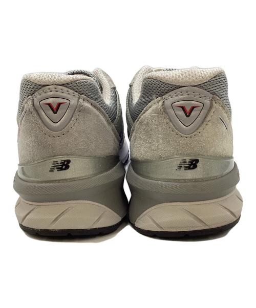 NEW BALANCE（ニューバランス）NEW BALANCE (ニューバランス) M990 V5 GL5 Width:D グレー  グレー×ホワイト サイズ:27cmの古着・服飾アイテム
