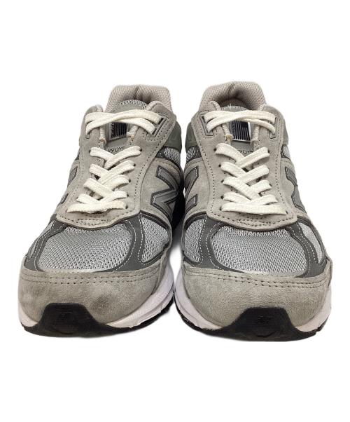 NEW BALANCE（ニューバランス）NEW BALANCE (ニューバランス) M990 V5 GL5 Width:D グレー  グレー×ホワイト サイズ:27cmの古着・服飾アイテム