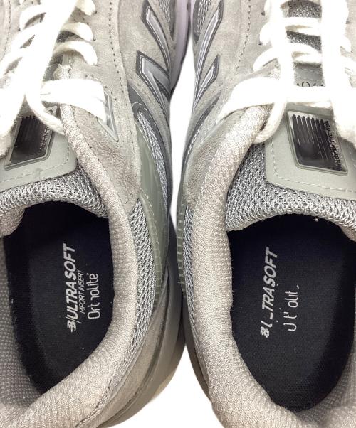 NEW BALANCE（ニューバランス）NEW BALANCE (ニューバランス) M990 V5 GL5 Width:D グレー  グレー×ホワイト サイズ:27cmの古着・服飾アイテム