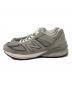 NEW BALANCE (ニューバランス) M990 V5 GL5 Width:D グレー  グレー×ホワイト サイズ:27cm：12000円