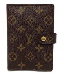 LOUIS VUITTON（ルイ ヴィトン）の古着「ルイ ヴィトン/モノグラム/アジェンダPM/R2005/手帳カバー」｜ブラウン