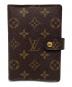 LOUIS VUITTON（ルイ ヴィトン）の古着「ルイ ヴィトン/モノグラム/アジェンダPM/R2005/手帳カバー」｜ブラウン