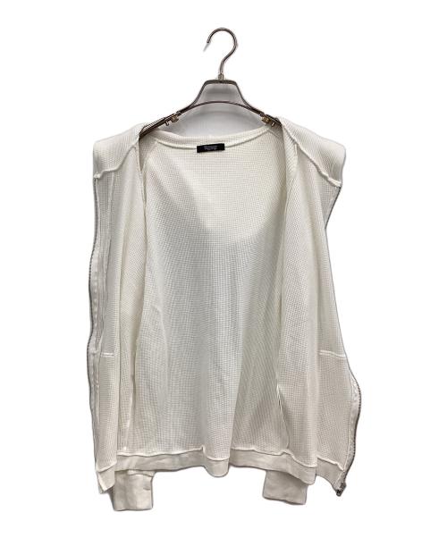 UNDERCOVERISM（アンダーカバーイズム）UNDERCOVERISM (アンダーカバーイズム) ジップパーカー ホワイト サイズ:2の古着・服飾アイテム