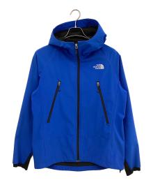 THE NORTH FACE（ザ ノース フェイス）の古着「ソフトシェルマウンテンパーカー」｜ブルー×ブラック