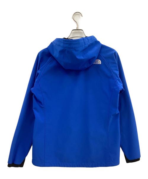 THE NORTH FACE（ザ ノース フェイス）THE NORTH FACE (ザ ノース フェイス) ソフトシェルマウンテンパーカー ブルー×ブラック サイズ:Lの古着・服飾アイテム