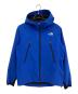 THE NORTH FACE（ザ ノース フェイス）の古着「ソフトシェルマウンテンパーカー」｜ブルー×ブラック