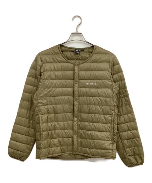 mont-bell（モンベル）mont-bell (モンベル) スペリオダウンラウンドネックジャケット ベージュ サイズ:Ｓの古着・服飾アイテム