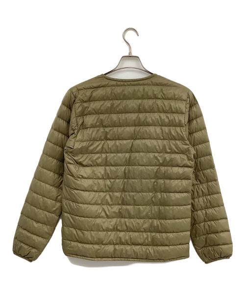 mont-bell（モンベル）mont-bell (モンベル) スペリオダウンラウンドネックジャケット ベージュ サイズ:Ｓの古着・服飾アイテム