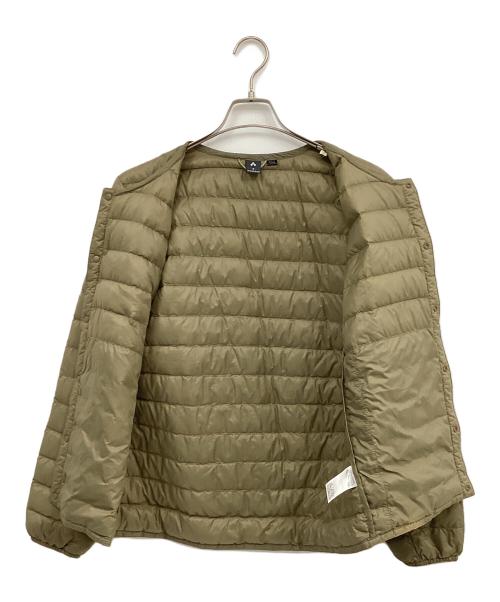 mont-bell（モンベル）mont-bell (モンベル) スペリオダウンラウンドネックジャケット ベージュ サイズ:Ｓの古着・服飾アイテム