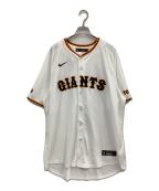読売ジャイアンツ×NIKEヨミウリジャイアンツ×ナイキ）の古着「野球ユニフォーム」｜ホワイト×オレンジ×ブラック