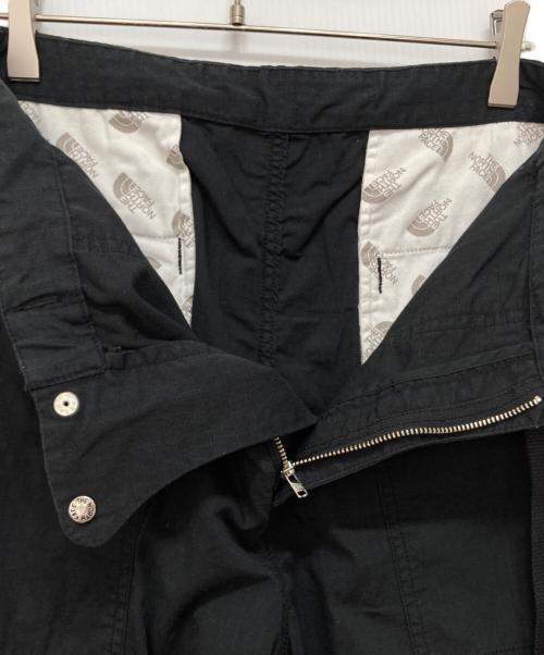 THE NORTH FACE（ザ ノース フェイス）THE NORTH FACE (ザ ノース フェイス) リップストップワイドクロップドパンツ ブラック サイズ:30の古着・服飾アイテム