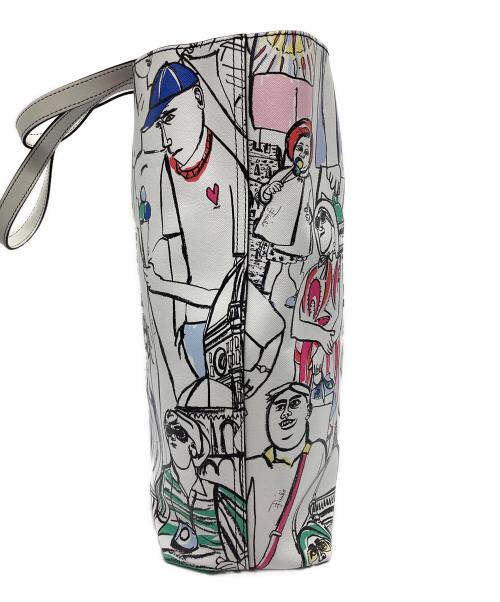 Emilio Pucci（エミリオ プッチ）Emilio Pucci (エミリオ プッチ) トートバッグ ホワイトの古着・服飾アイテム