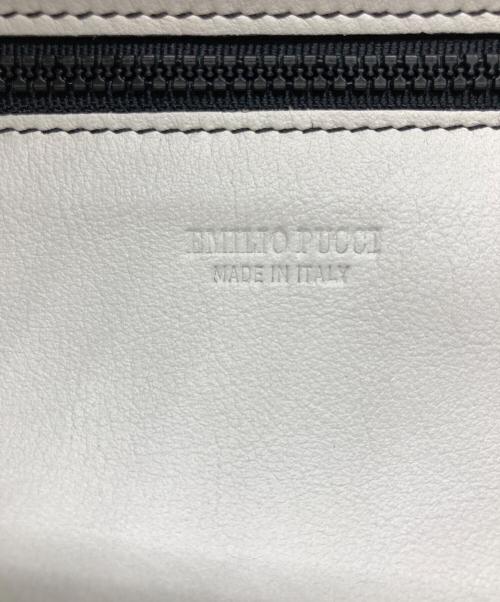 Emilio Pucci（エミリオ プッチ）Emilio Pucci (エミリオ プッチ) トートバッグ ホワイトの古着・服飾アイテム