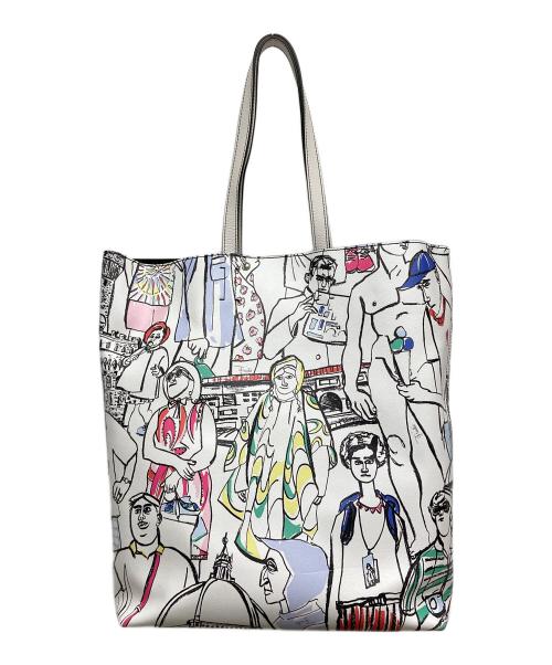 Emilio Pucci（エミリオ プッチ）Emilio Pucci (エミリオ プッチ) トートバッグ ホワイトの古着・服飾アイテム