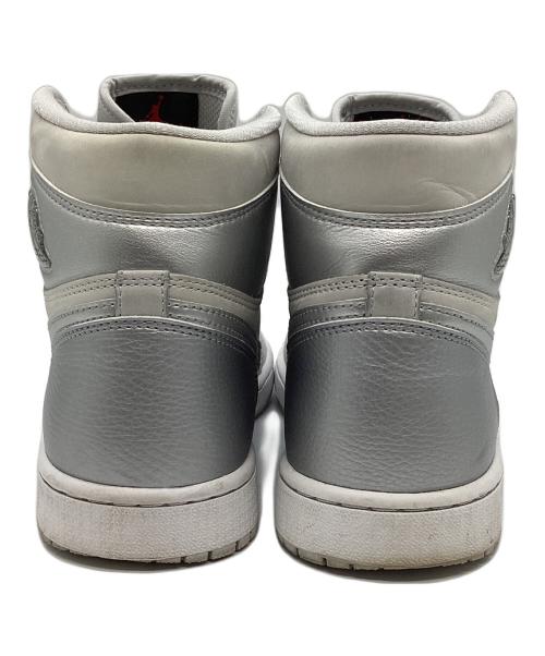 NIKE（ナイキ）NIKE (ナイキ) Nike Air Jordan 1 Retro High OG(ナイキ エアジョーダン1 レトロ ハイ オージー) グレー×シルバー サイズ:US10.5の古着・服飾アイテム