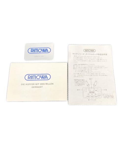 RIMOWA（リモワ）RIMOWA (リモワ) スーツケース ブラックの古着・服飾アイテム